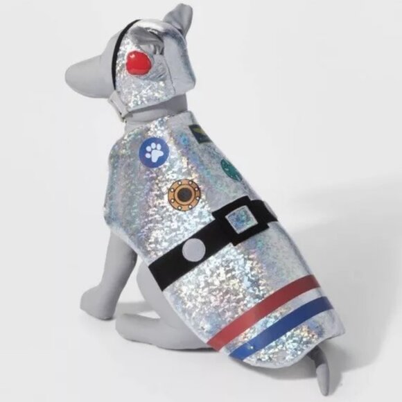 Cat Dog Hyde & Eek ASTRONAUT Halloween Costume Size XS Sm Med Hat Space NWT - Picture 2 of 7